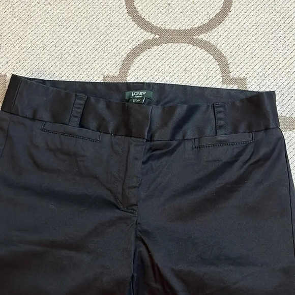 J. Crew City-Fit Madison Stretch Chino black Pants, size 0 short - Picture 14 of 17